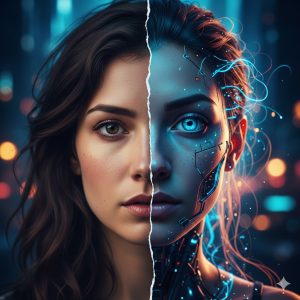 CRÉATURES NÉES DU MARIAGE ENTRE INTELLIGENCE HUMAINE ET INTELLIGENCE ARTIFICIELLE AVEZ-VOUS UNE ÂME ?