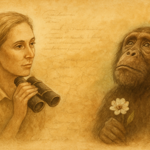 LES CHIMPANZÉS PLEURENT LA DISPARITION DE JANE GOODALL