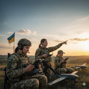« TYPHOON » UNE UNITÉ DE FEMMES UKRAINIENNES MAÎTRISANT LE MANIEMENT DE DRONES